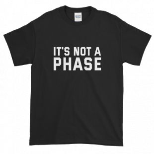 IT`S NOT A PHASE WORN BY LIL PEEP LOGO RIP HIP HOP RAP MUSIC UNISEX T-SHIRT