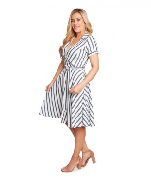 sarah cameron wrap dress