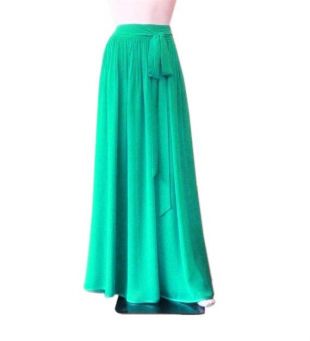 Unbranded - Jupe Maxi Turquoise. Jupe de demoiselle d'honneur Turquoise ...