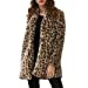 Long Sleeve  Leopard  Jacket