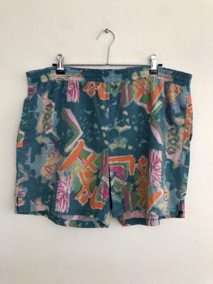 Short De Bain Mistral Mino Vintage Années 90 - Boardshorts Swimwear Mint - Taille 46-52