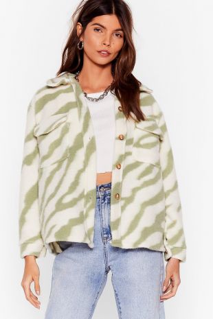 Veste de camionneur oversize à imprimé tigre Tiger Tiger