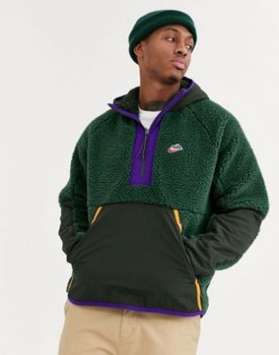 Nike - Green Fleece Jacket