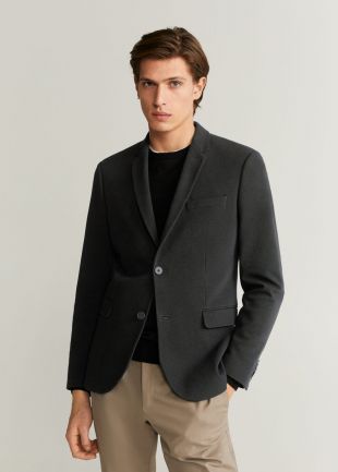 Veste super slim-fit coton