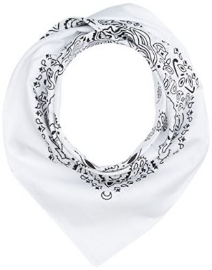 MasterDis Bandana Unisexe pour Homme et Femme Taille Unique Blanc
