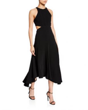Belladonna Sleeveless Cutout Midi Dress