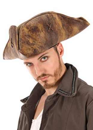 elope Disney Pirates of The Caribbean Jack Sparrow Costume Hat
