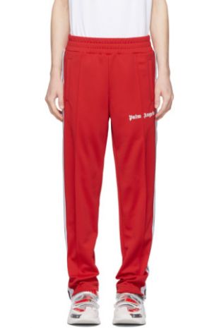 Red Classic Track Pants