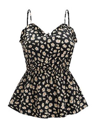 MRL-251304108 NATALIA BLACK PRINT TOP
