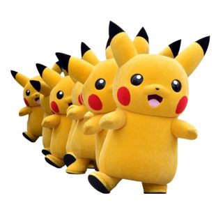 Pikachu mascotte Costume