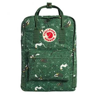 Fjallraven - Kanken Art Laptop 15" Special Edition Backpack for Everyday, Green Fable