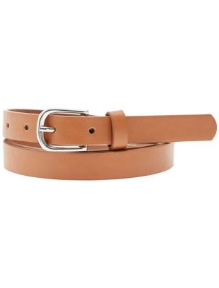 Ceinture fine marron