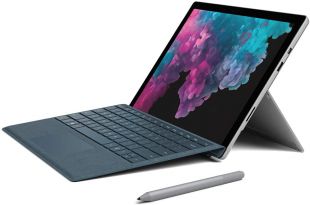 Microsoft Surface Pro 6 (core i5, RAM 8 Go, SSD 128 Go, Windows 10) - Platine - Sans clavier