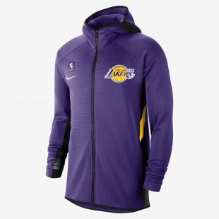 lakers nike therma flex showtime black