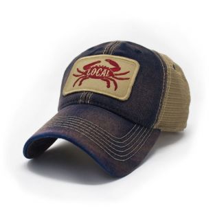 Fruits de mer locaux everyday Trucker Hat, Deep Ocean Blue