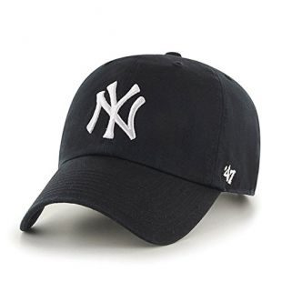 Clean up New York Yankees Mens Cap Black
