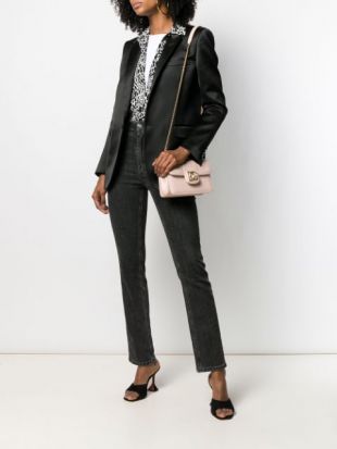Sac Bandoulière Dolce & Gabbana - Cuir Noir, Plaque Logo, Neuf Avec étiquettes (valeur 1870 USD)