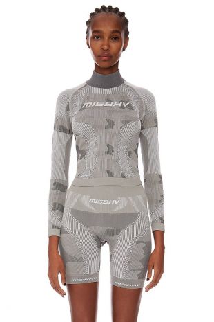 Sport Active Wear Longsleeve Military