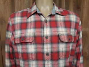 Chemise à manches longues pour homme, style vintage