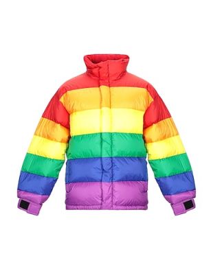 Burberry Rainbow Down Jacket Worn By 6ix9ine In Gooba Official