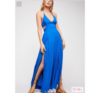 Lille Maxi Dress of Tara Gibson on the Instagram account @themrsgibby |  Spotern