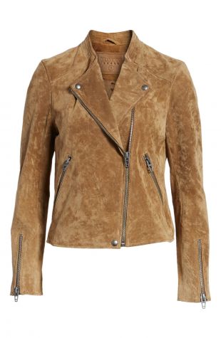 No Limit Suede Moto Jacket