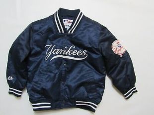New York Yankees Bomber Jacket Majestic MLB Baseball KIDS JUNIOR BOY 8 YEARS | eBay