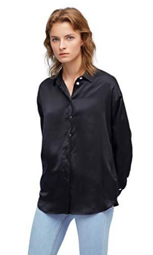 Summer Fashion Real Mulberry Silk Casual Tops for Women main image 1