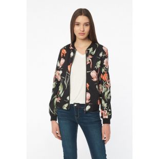 Bomber imprimé fleurs