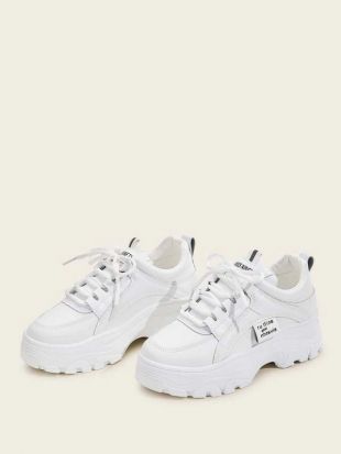 Shein - White Sneakers