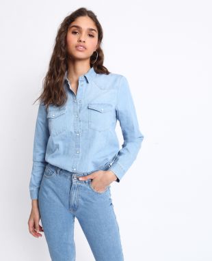 LCW Jeans Veste en jean pour Hommes Coupe régulière -S5OQ07Z8-M0U - LC