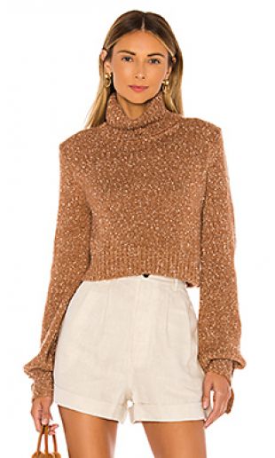 Tularosa - Brown Turtleneck Sweater