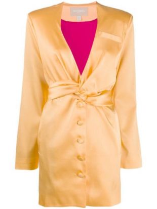 Matériel Robe mi-longue En Satin