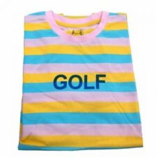 2020 New Golf Wang Bimmer Striped Short Sleeve Yellow/Blue/Pink Free Shipping | eBay