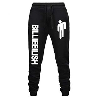 The trousers with the logos of Billie Eilish on his account Instagram @ billieeilish
