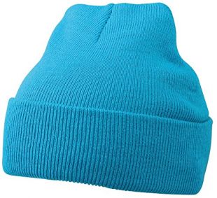 MB Knitted Soft Feel Cap Beanie HAT - 14 Colours (MB7500) (Aqua)