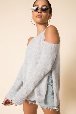 Aldis Cold Shoulder Sweater
