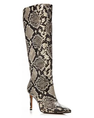 Riley Snake Print Tall Boots