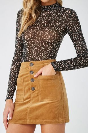 DL1961 - Manilla Corduroy Mini Skirt