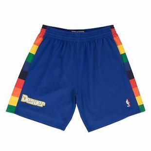 Mens Mitchell & Ness NBA Swingman Shorts Denver Nuggets