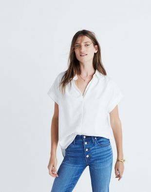 Central Shirt in Pure White