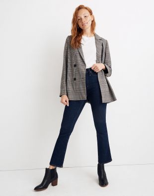Caldwell Double-Breasted Blazer in Menswear Plaid