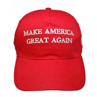 Make America Great Again hat Trump Hat Adjustable Baseball Cap(red)