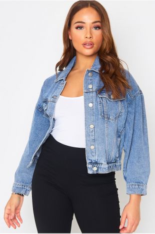 veste en jean femme