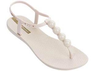 Pearl T-Strap Sandals,