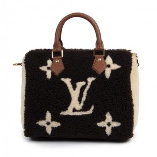 The Louis Vuitton bag in wool worn by Millie Bobby Brown on his
