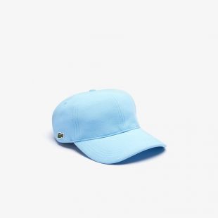 Casquette en piqué de coton uni