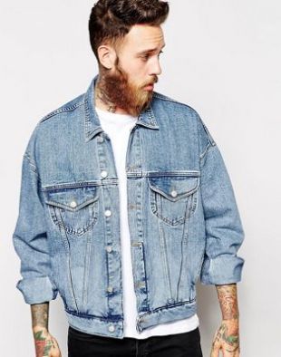 Veste oversize en jean
