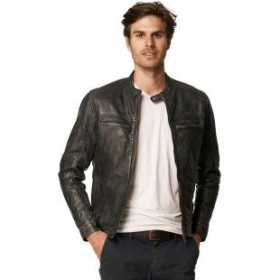 Veste en cuir