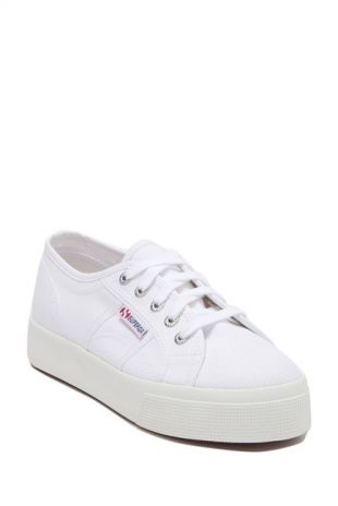White Platform Sneaker